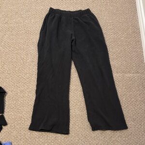 brandy melville waffle wide leg sweatpants